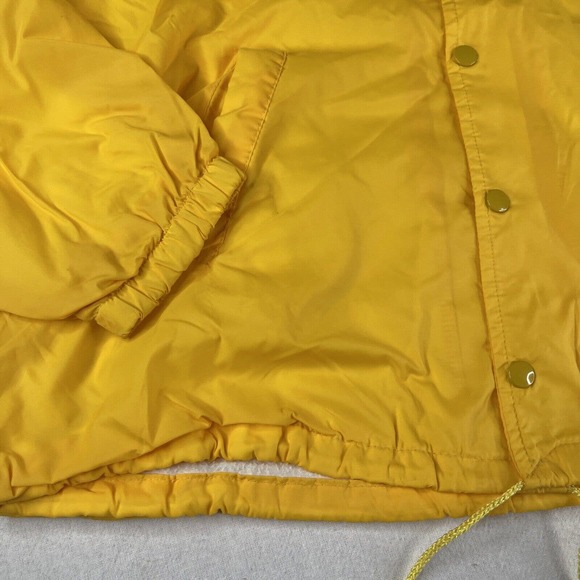 Coast Coast Paints Light Weight Jacket Men Sz L Yellow Hardware Store Vintage - Picture 4 of 13